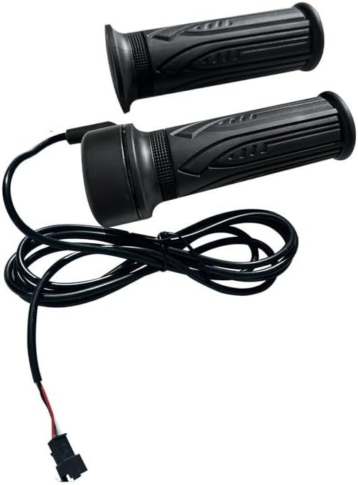 Ebike Full Twist Throttle 12V-72V, 3 Pin SM Connector Ebike Throttle with 71″