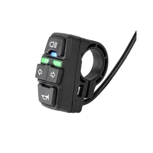 Universal Ebike Light and Horn Switch Turn Signal Switch 3 3-in-1 switch DK336