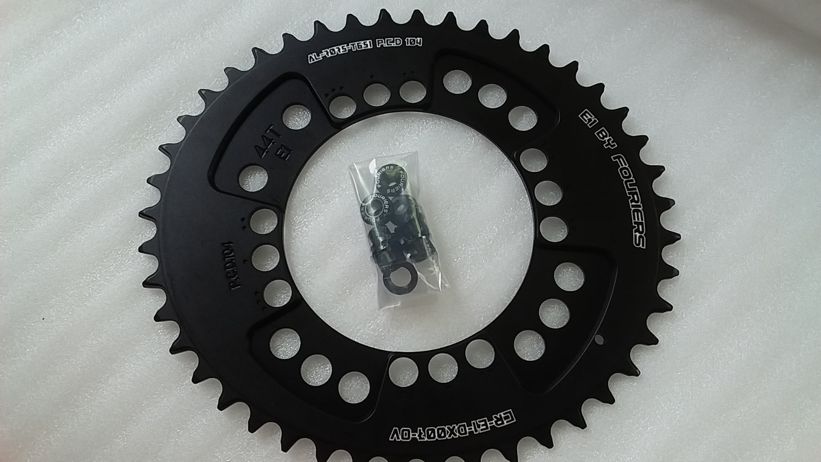 FOURIERS Oval BCD 104 Chainring 34T-48T Teeth Mountain Bike Bicycle Chainwheel E
