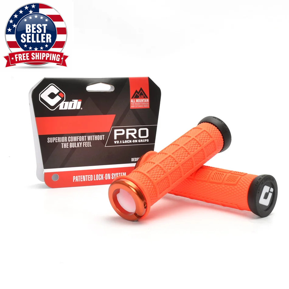 Bicycle Lock on Grips for MTB Mountain Bike Handlebar Cover Alluminium Alloy+Sil