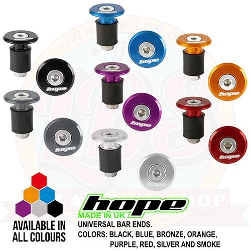 Hope Grip Doctor Handlebar End Plug – 2024 New Style – All Colors – Brand New