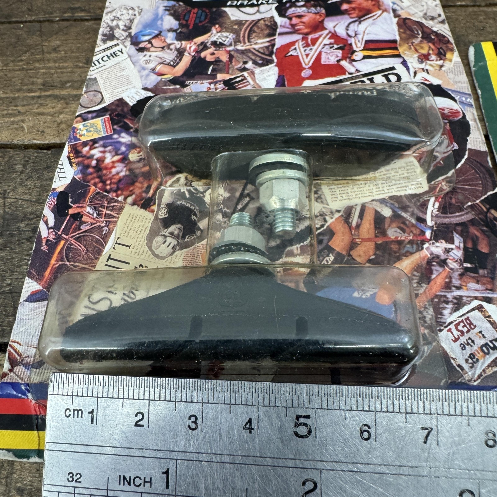 Vintage Ritchey Logic Brake Pads Shoes Black USA Threaded Post World Champion