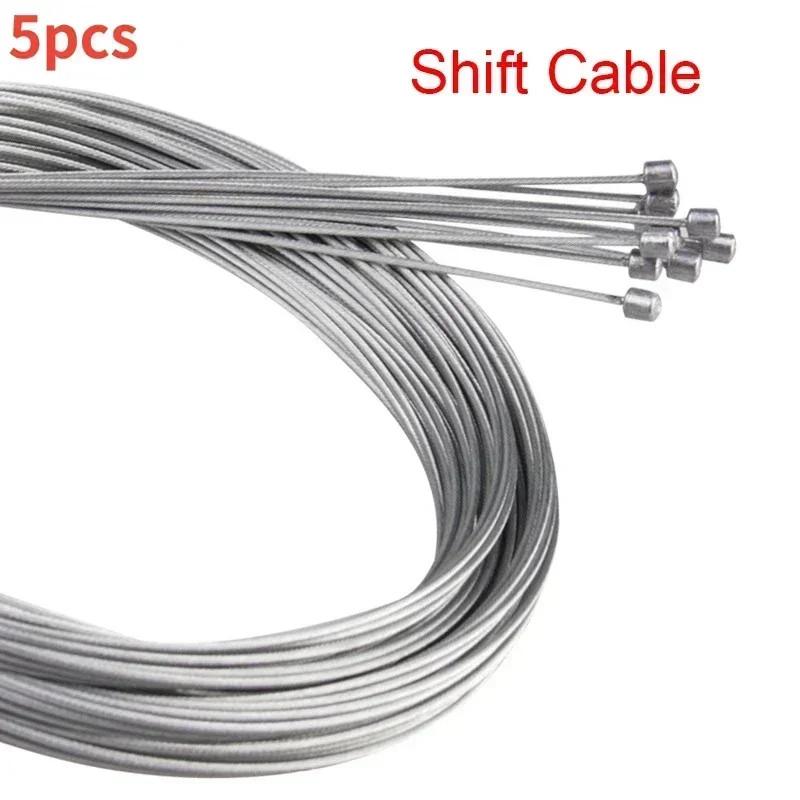 5-50PCS 2M Stainless Steel Bike Brake Shift Cable Inner Wire MTB Road
