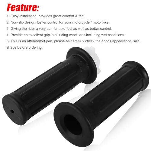 PW50 Throttle Housing Start Switch Handlebar Accelerator Twist Grip Set