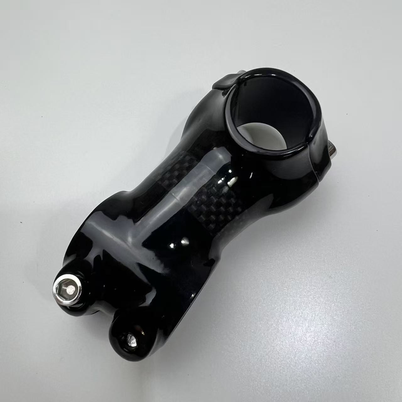 25.4 Carbon Bike Stem Handlebar Stems 6 Degree Aluminum Alloy 60mm Bicycle Stem