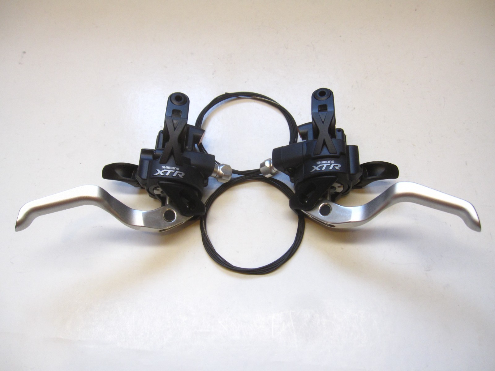 New Shimano XTR Dual Control Levers ST-M975 NOS Mega 3×9 speed STI Brake Shifter