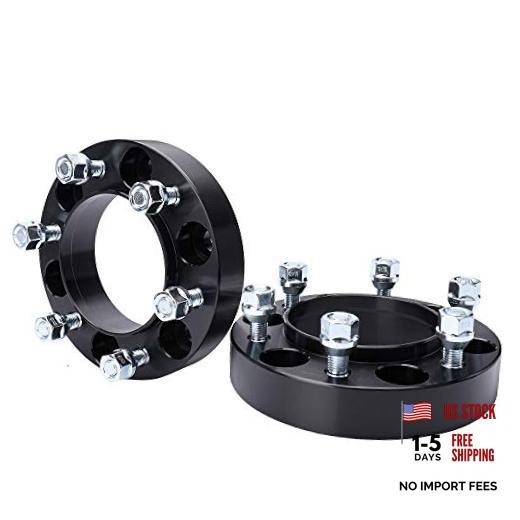1.25in Wheel Spacers, 2pcs 6×5.5/6×139.7mm Hubcentric Spacers 2PCS/1.25″