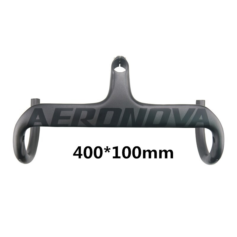 400/420/440mm Bicycle Integrated Handlebar Carbon Fiber Road Bike Drop Bar