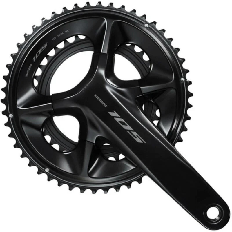 Shimano 105 R7100 12-Speed Crankset 165mm 52/36T
