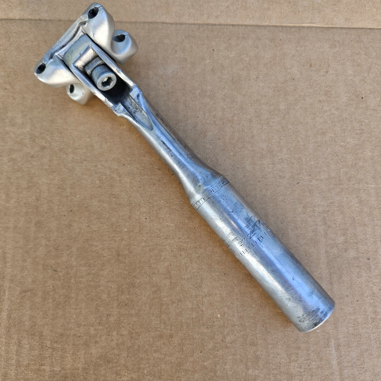 Vintage Campagnolo 27.2 Aero Seatpost 27.2mm x 200mm Brevetti Internaz Italy