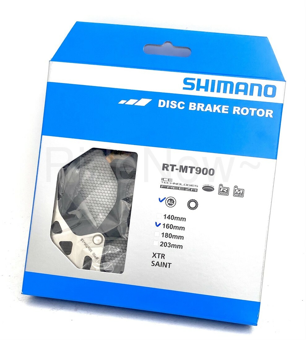 Shimano XTR/SAINT Bike Disc Brake Rotor RT-MT900 160mm Center Lock,IRTMT900S *2