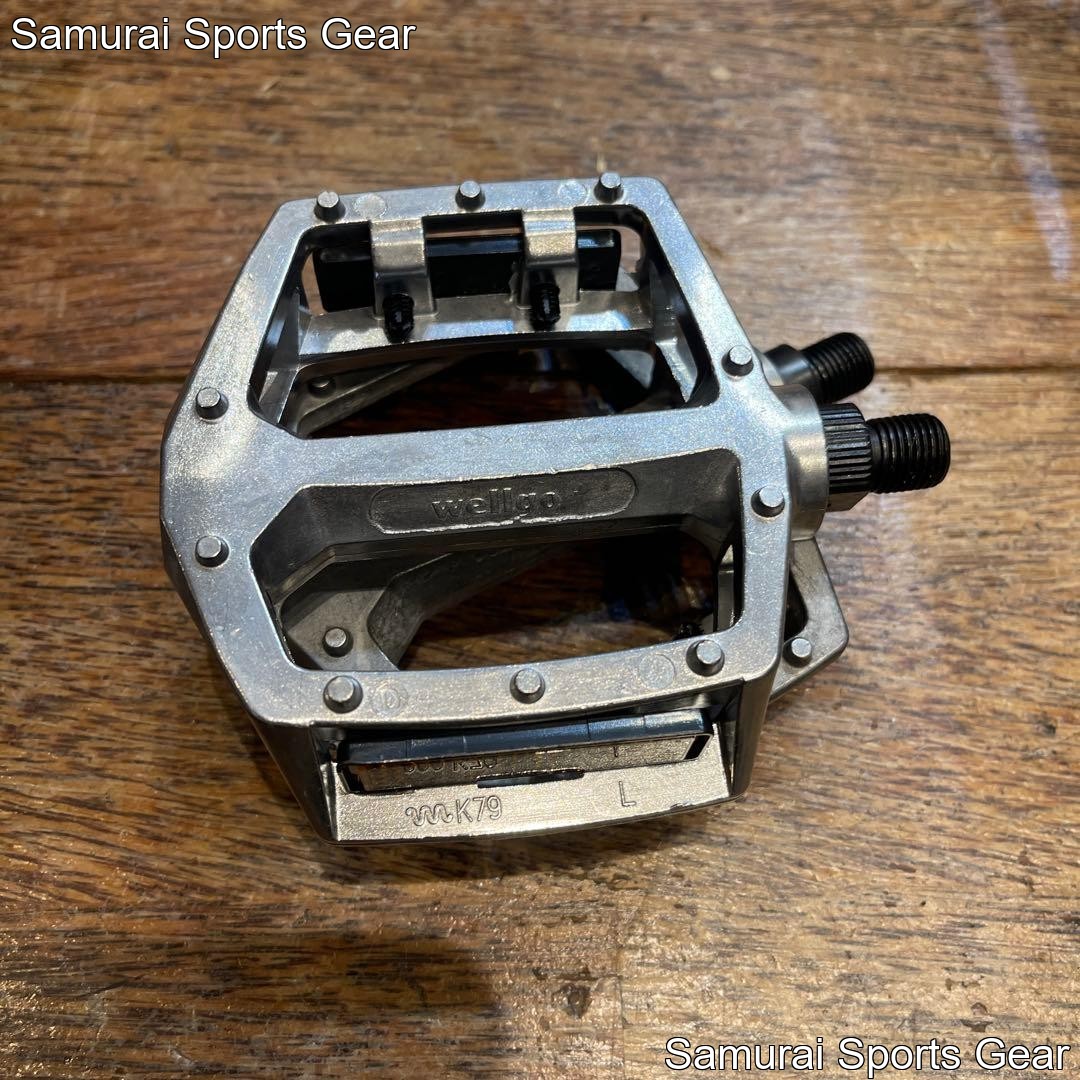 Wellgo Flat Pedal Silver Iron