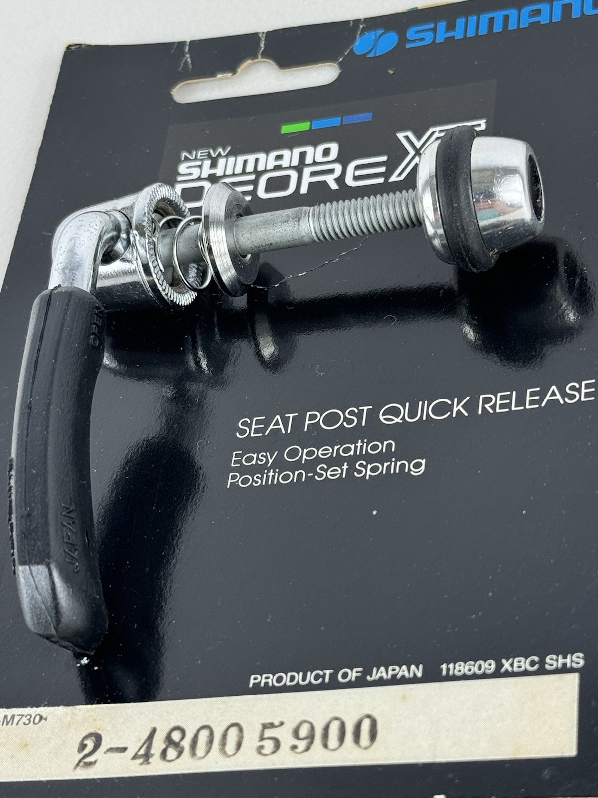 Shimano Deore XT Seat Post Quick Release SQ-M730 Vintage NOS Japan OEM Packaging