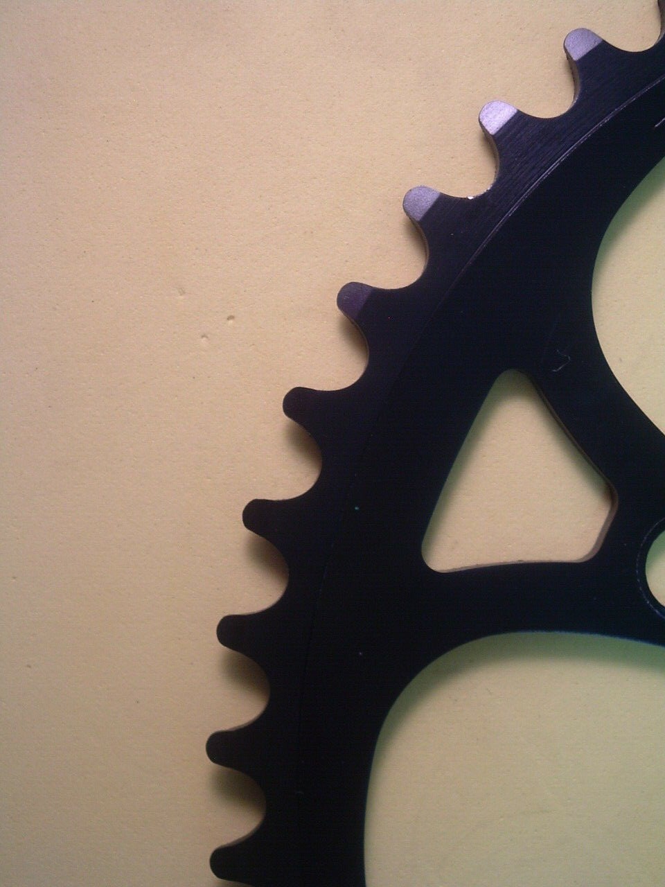 SR Japan 307 48T x110BCD Road/MTB Black Chainring- NEW/NOS- 5/6/7/8/9-Spd-NIB