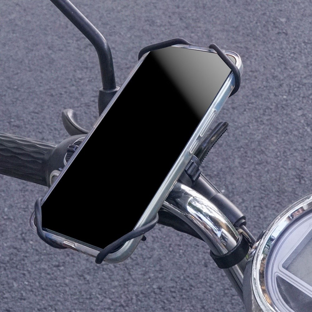 New Bike Computer Mount For Garmin Nylon And Silicone 4.7-6.9inches Phone Holder
