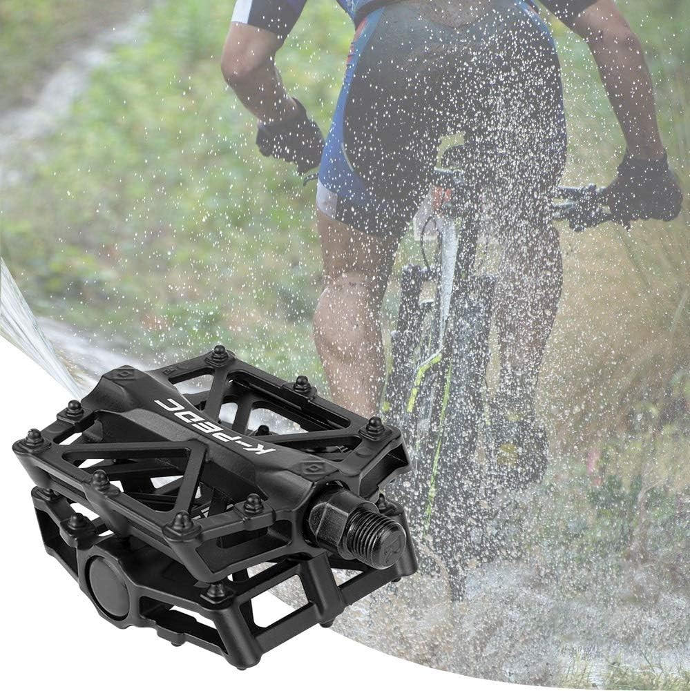 Bike Pedals 9/16 for MTB, Mountain Road Bicycle Flat Pedal, with 16 Anti-Skid…