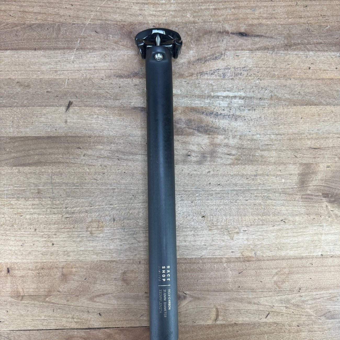 Low Mile! Bontrager RSL Carbon 320mm 31.6mm 0mm Setback Seatpost 154g