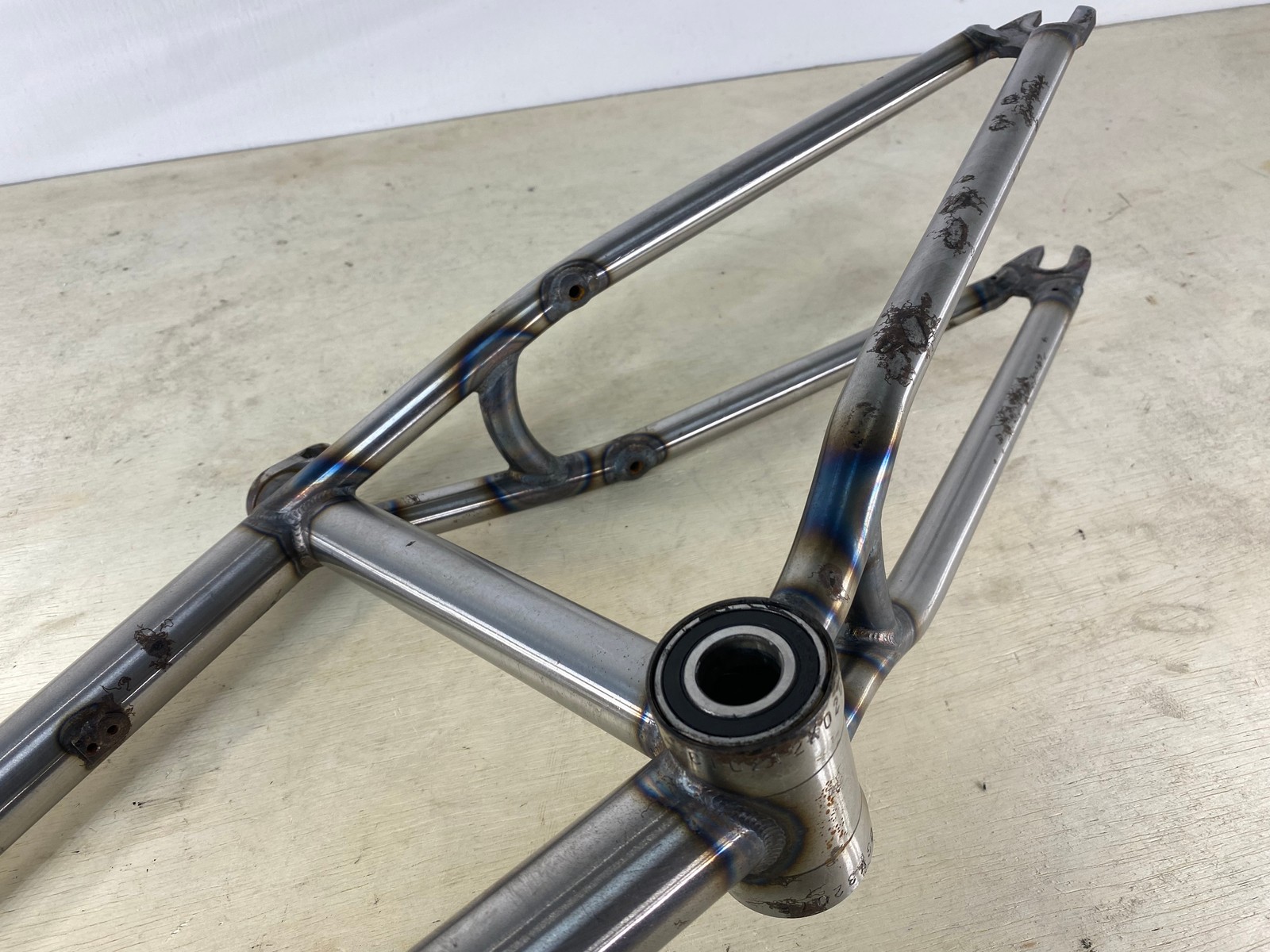 Cult OS V3 BMX Frame – Raw 20.75”