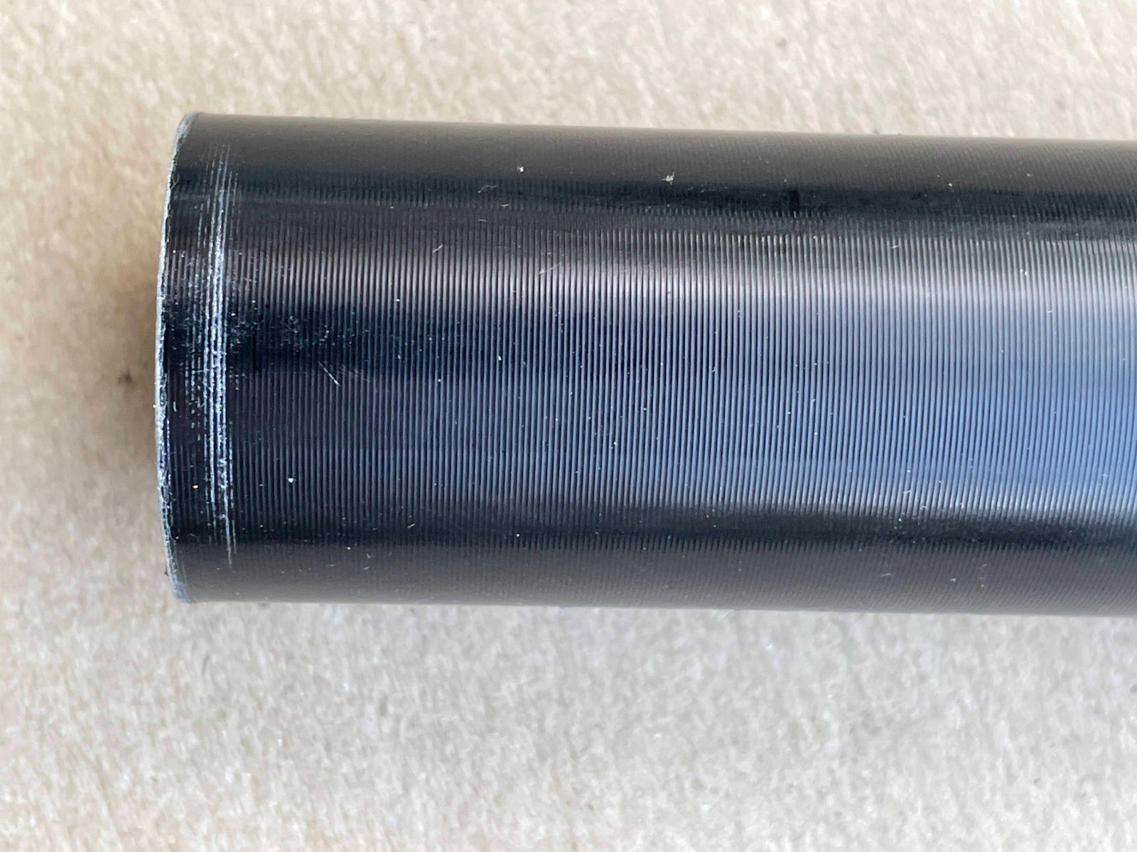 Black Thomson Masterpiece Seatpost SP-M107 31.6mm x 290mm (cut down from 350mm)