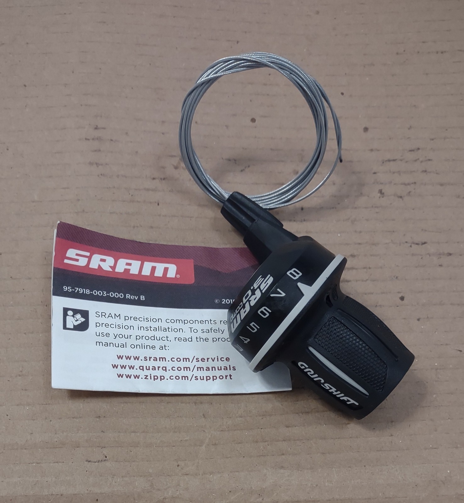 Bike Sram Shifter 3.0 Comp 7 Speed Rear With Cable
