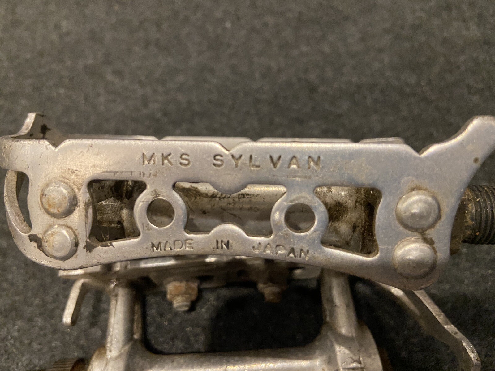 Vintage MKS Sylvan SY-1 Pedals Fixie Touring Road Commuting Made in Japan 9/16