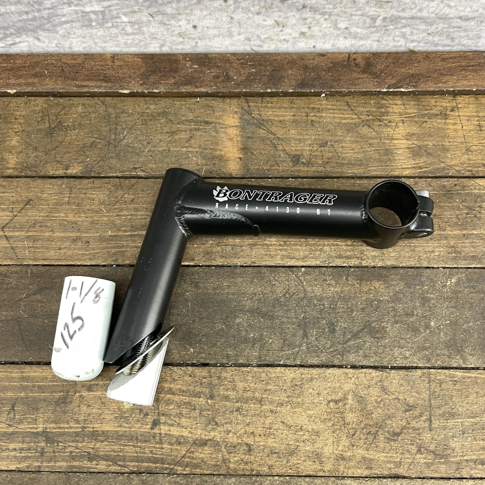 Vintage Bontrager Race 4130 HT Quill Stem NOS NEW 125mm 1-1/8 25.4mm CRMO