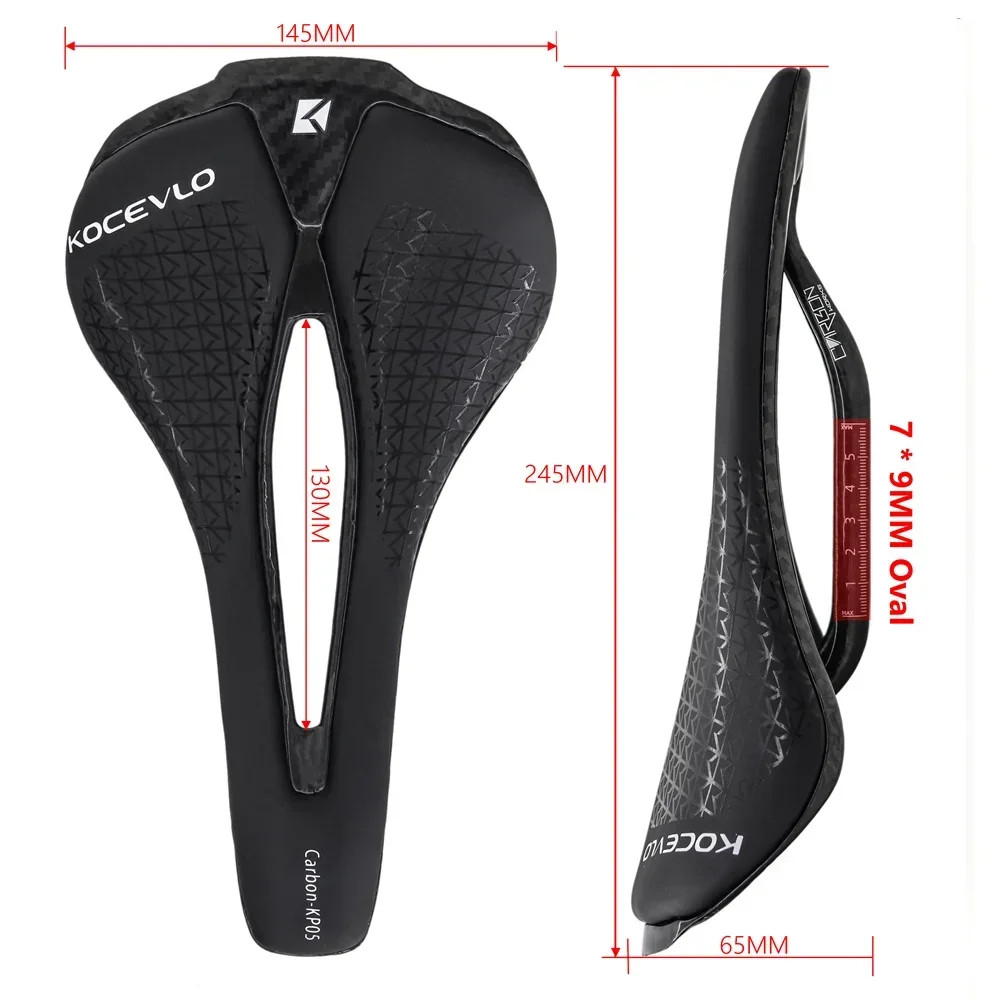 M5 Cycling Bike Saddle Ultralight Full Carbon Racing Seating Saddles 125g M5