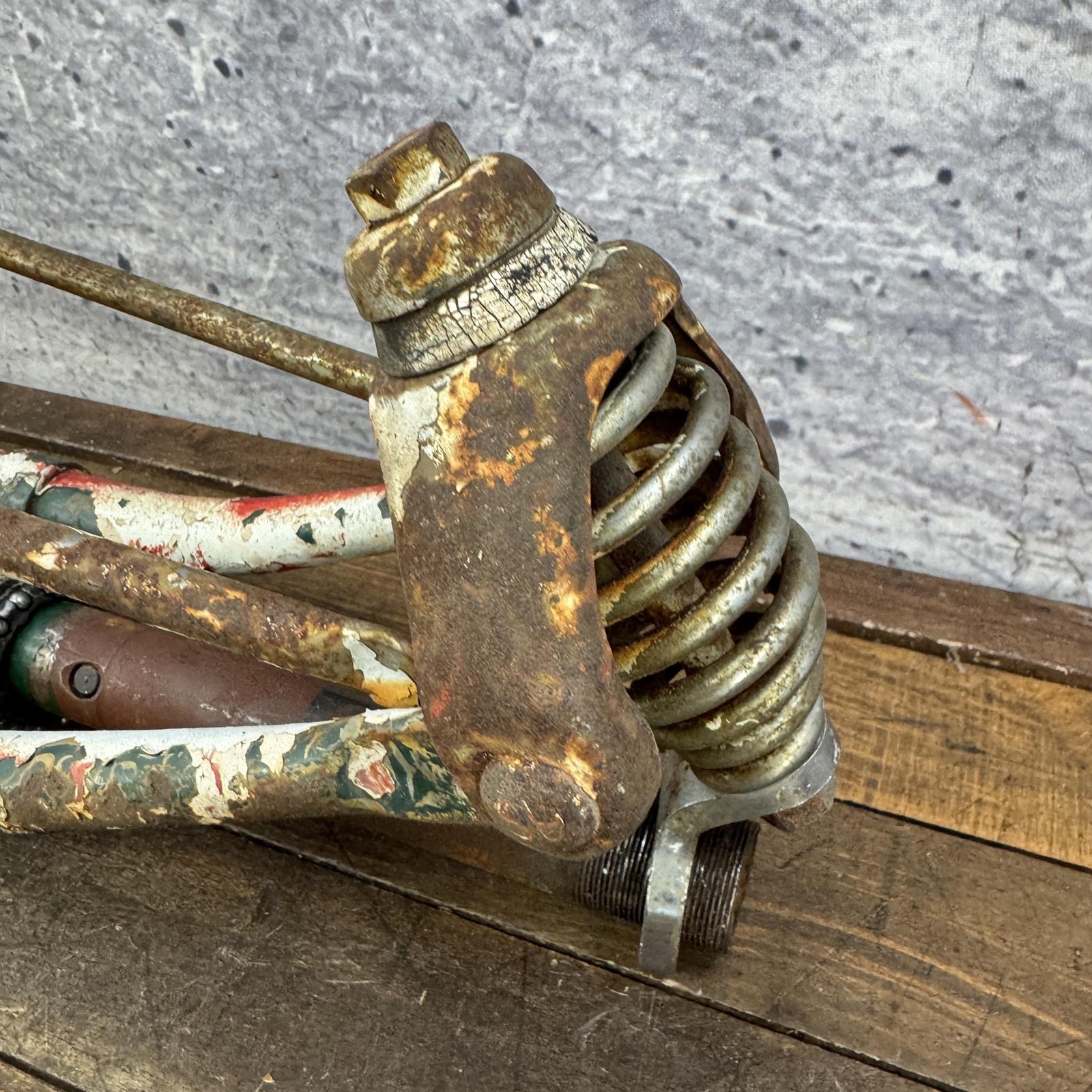 Vintage Schwinn Springer Cruiser Fork AS Key Lock Truss Rod Balloon PARTS Repair