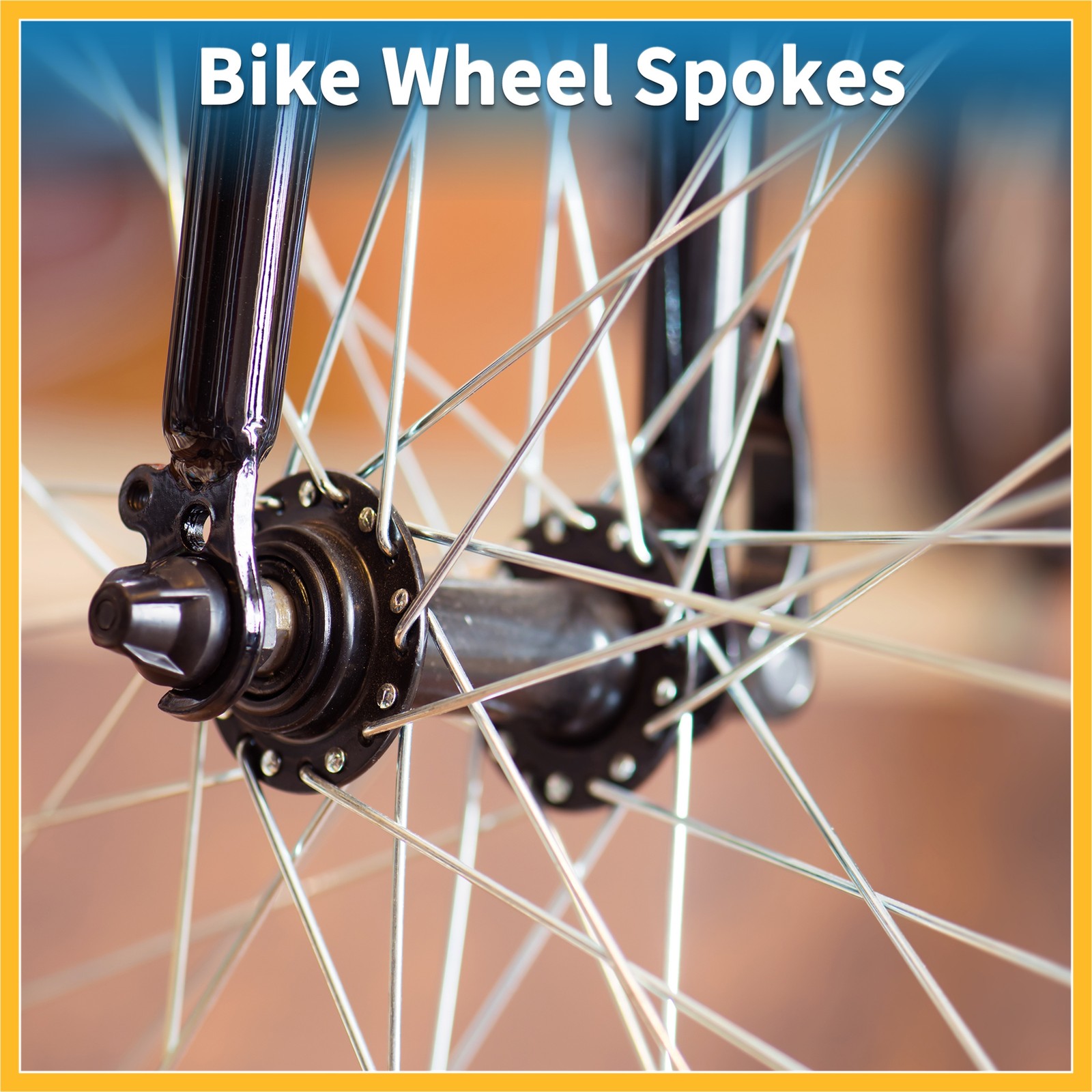 36 Set 14G Bicycle Spokes 285mm Bike Wheel Spokes Galvanized autobon Steel