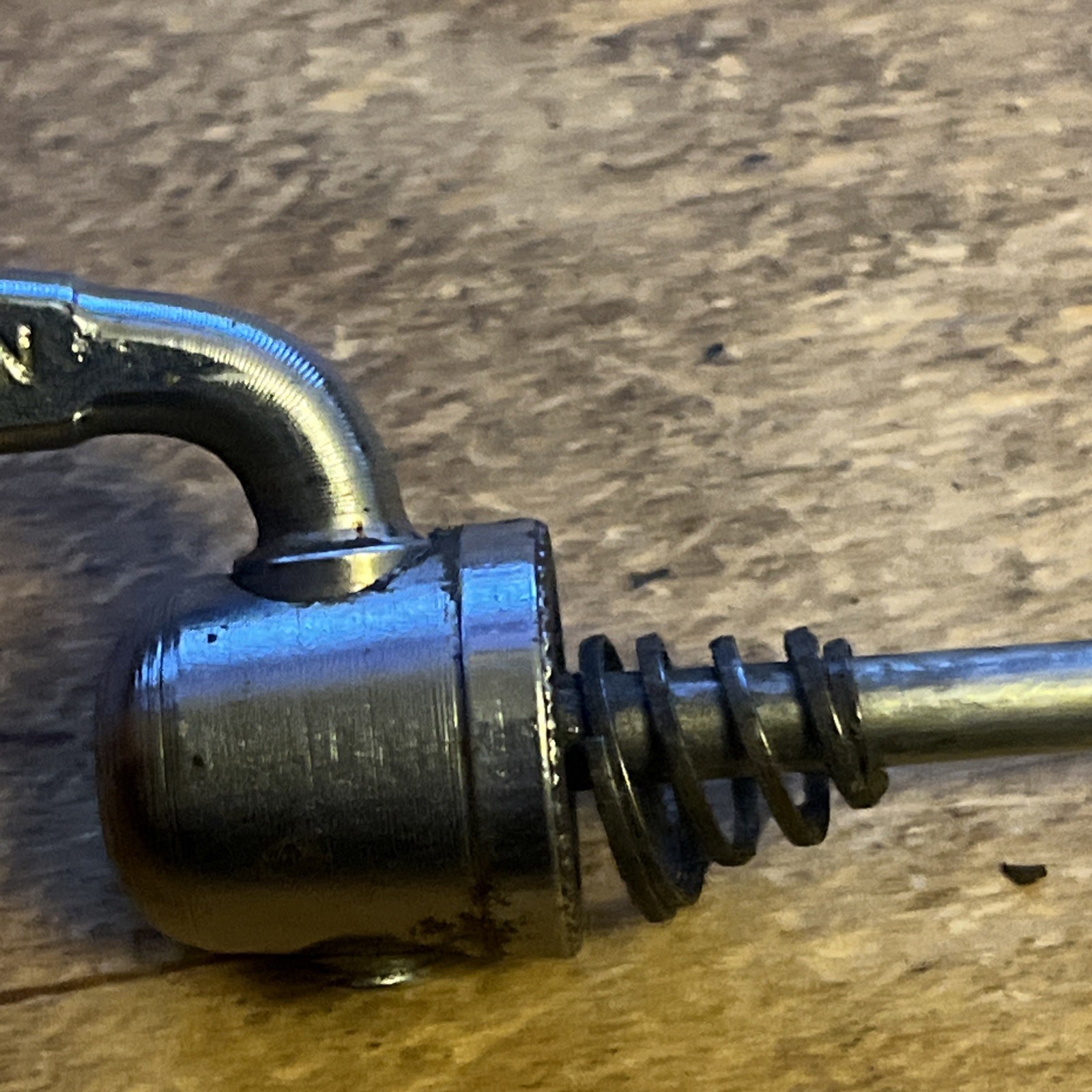 Vintage Nashbar Rear Quick Release Skewer ~bent~ Made In Italy 158 mm