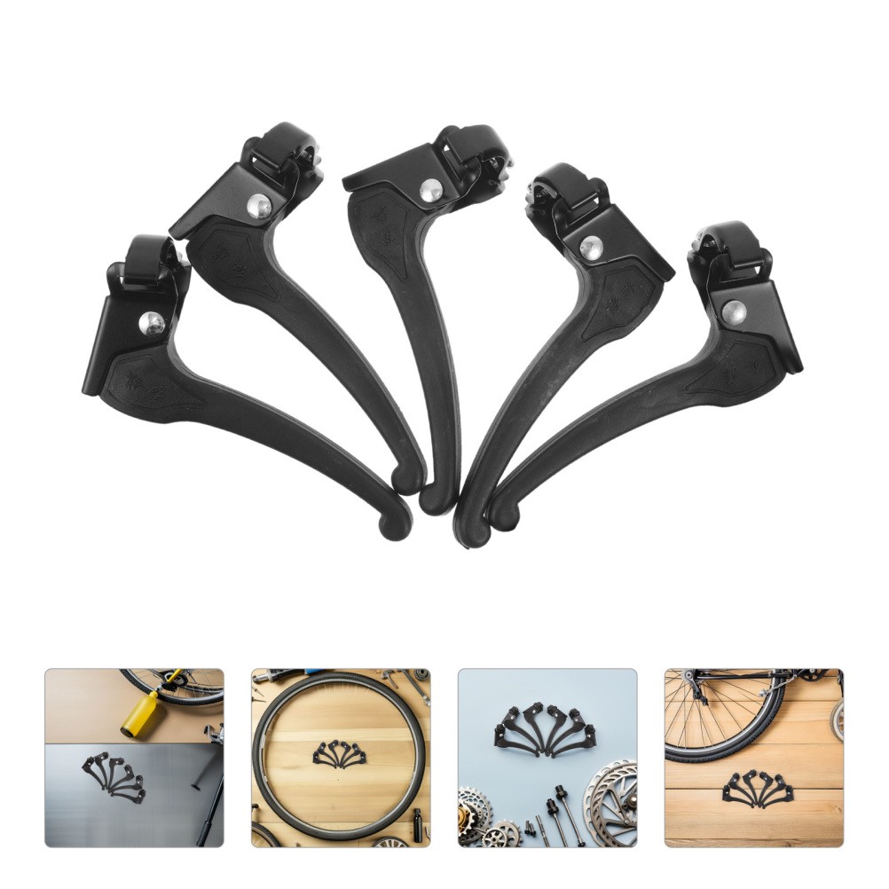 5 Pairs Kids Bike Brake Levers Lightweight Durable Metal Plastic Brake Handles
