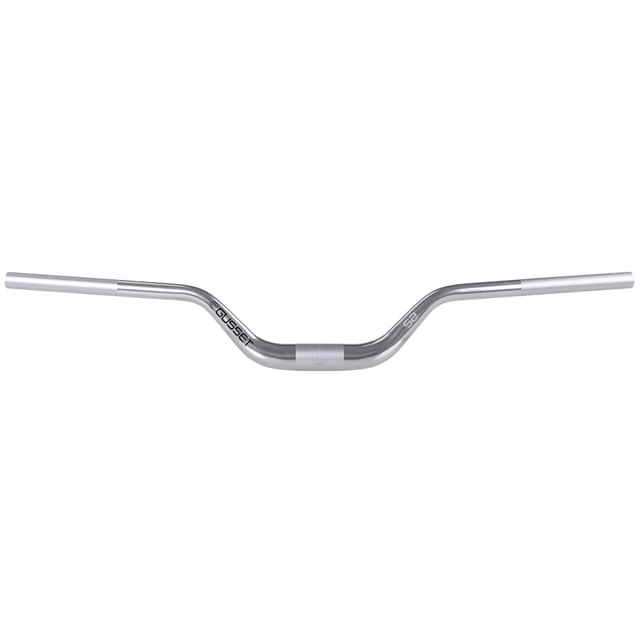 Gusset S2 Riser Bar, (35.0)80mm/800mm – Silver