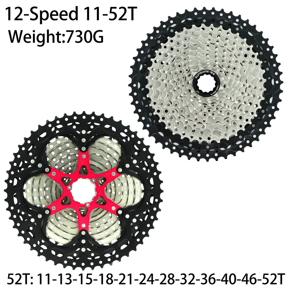 SHIMANO DEORE M6100 12 Speed MTB Groupset 170/175mm Sunshine 11-50/52T KMC CHAIN
