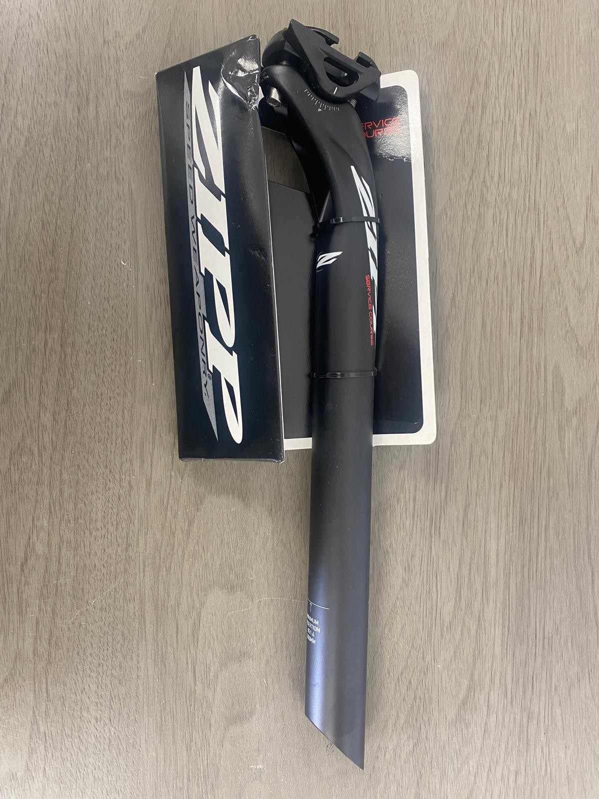 Zipp Service [5933] Course Seatpost Blast Black, 20/350mm/31.6
