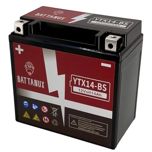 Battery & Motorcycle Battery, Sealed SLA/AGM 12V14Ah YTX14-BS