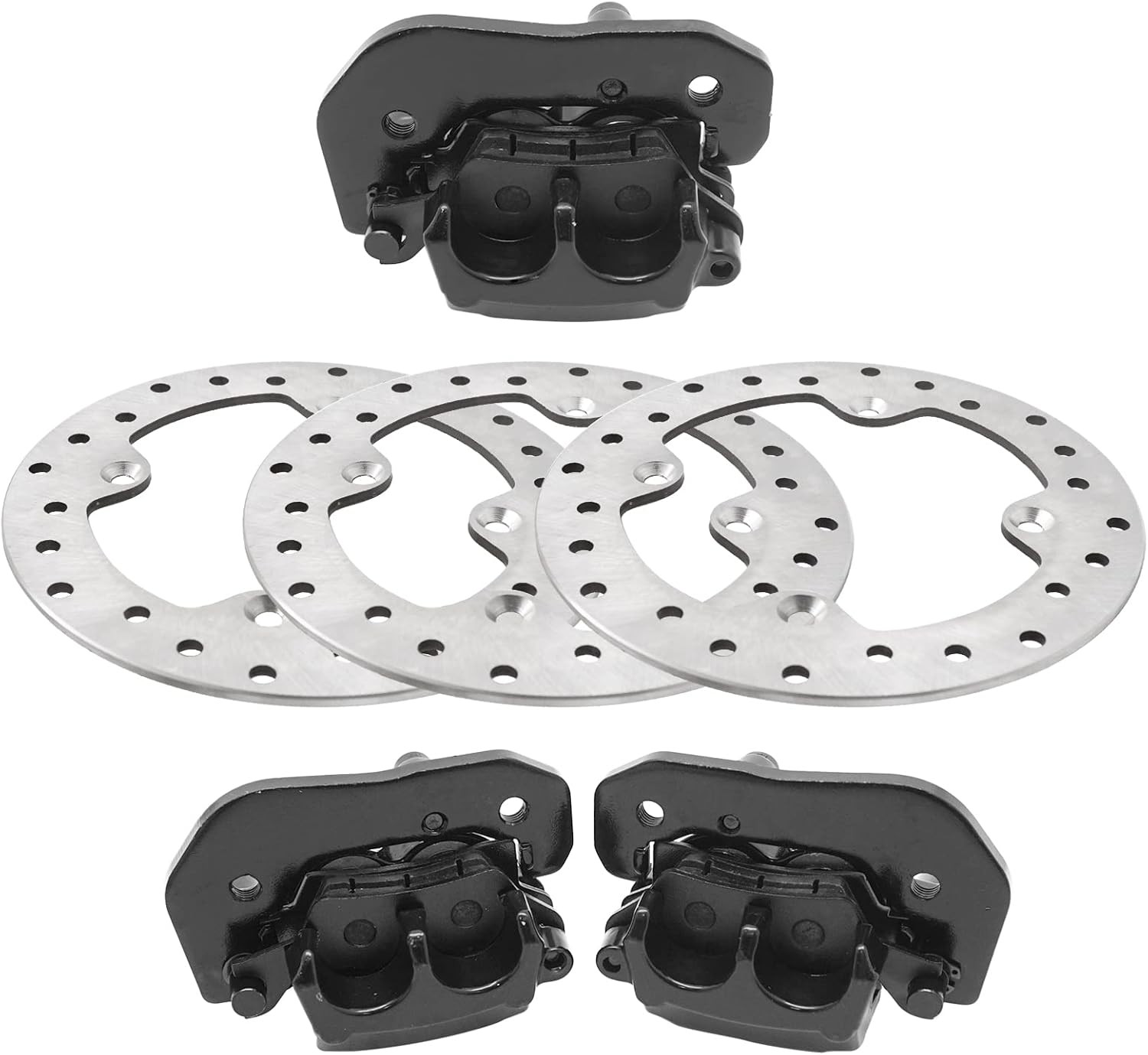 Front Left Right & Rear Brake Calipers for Can Am Outlander Renegade 1000 850 80