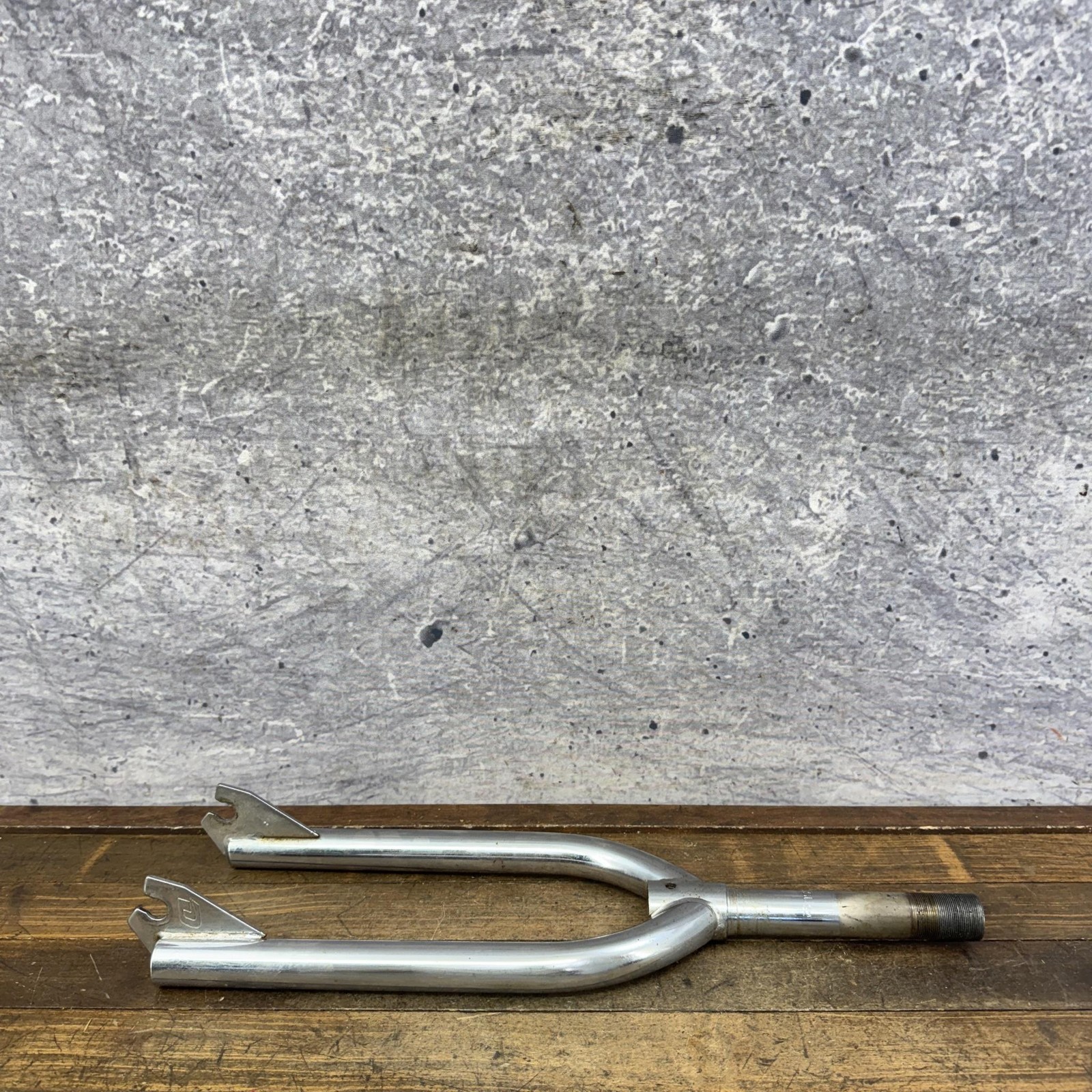 Vintage Dyno Akisu BMX Fork 1 In Threaded 20in Chrome Old School 92 1992