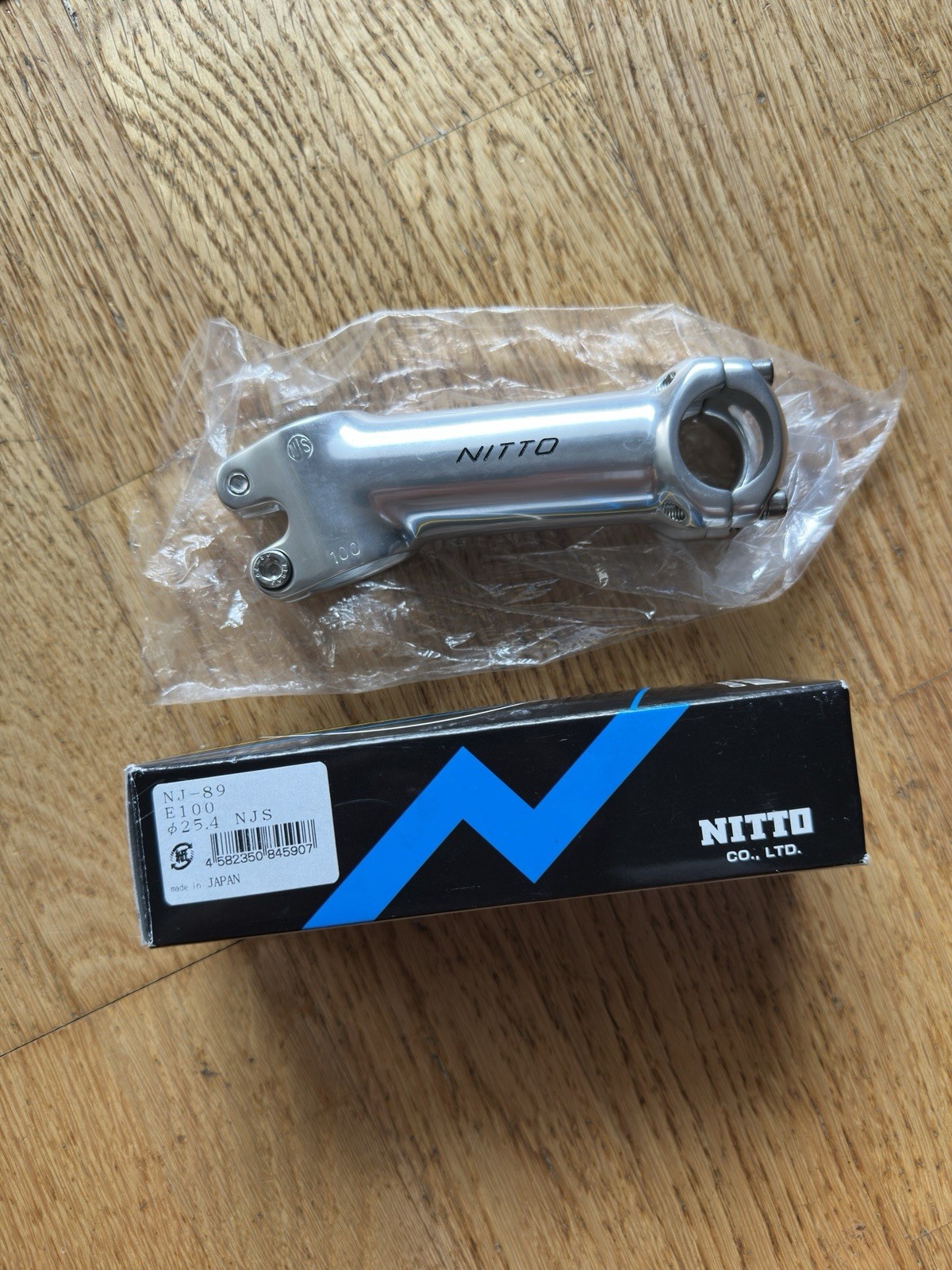 Nitto NJ-89 NJS 100mm 25.4mm Stem Stem Track Pista Track Bike