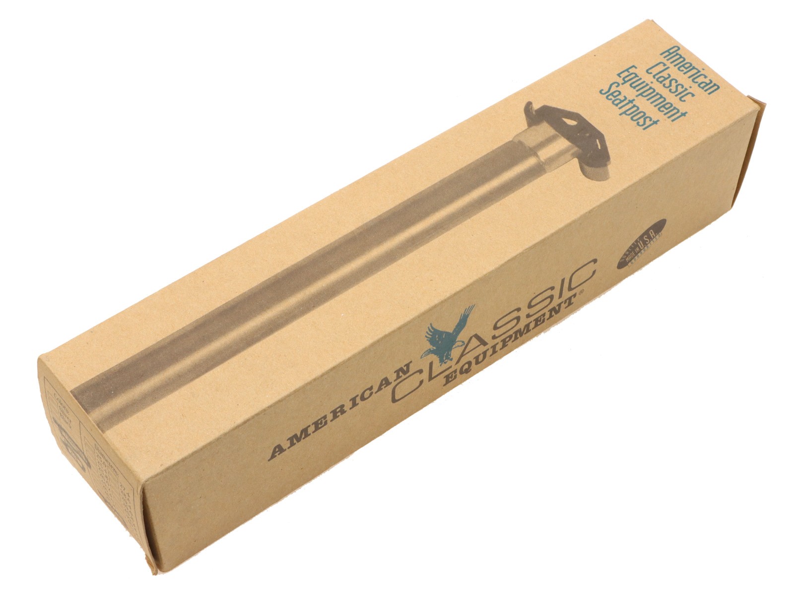 American Classic Equipment Titanium Seatpost 27.2mm X 235mm 25mm Offset NEW NOS