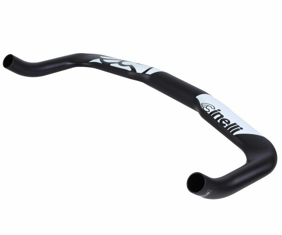 CINELLI BULLHORN Handlebar Urban Fixie Fix Bike Racing 40cm – Black/White