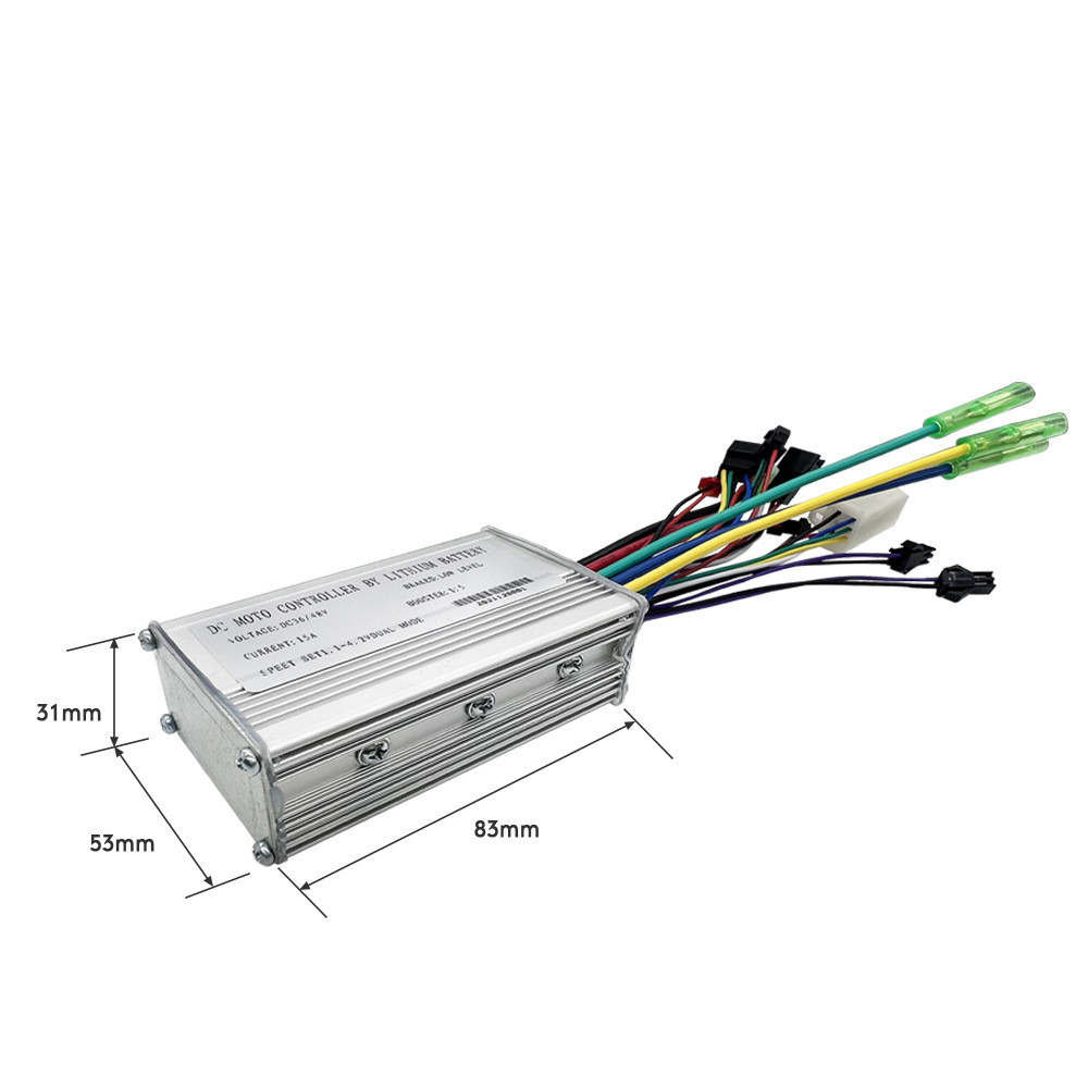E-bike 36V 48V 6 FET 15A 250W Brushless Motor JN Controller For Electric Bicyc .