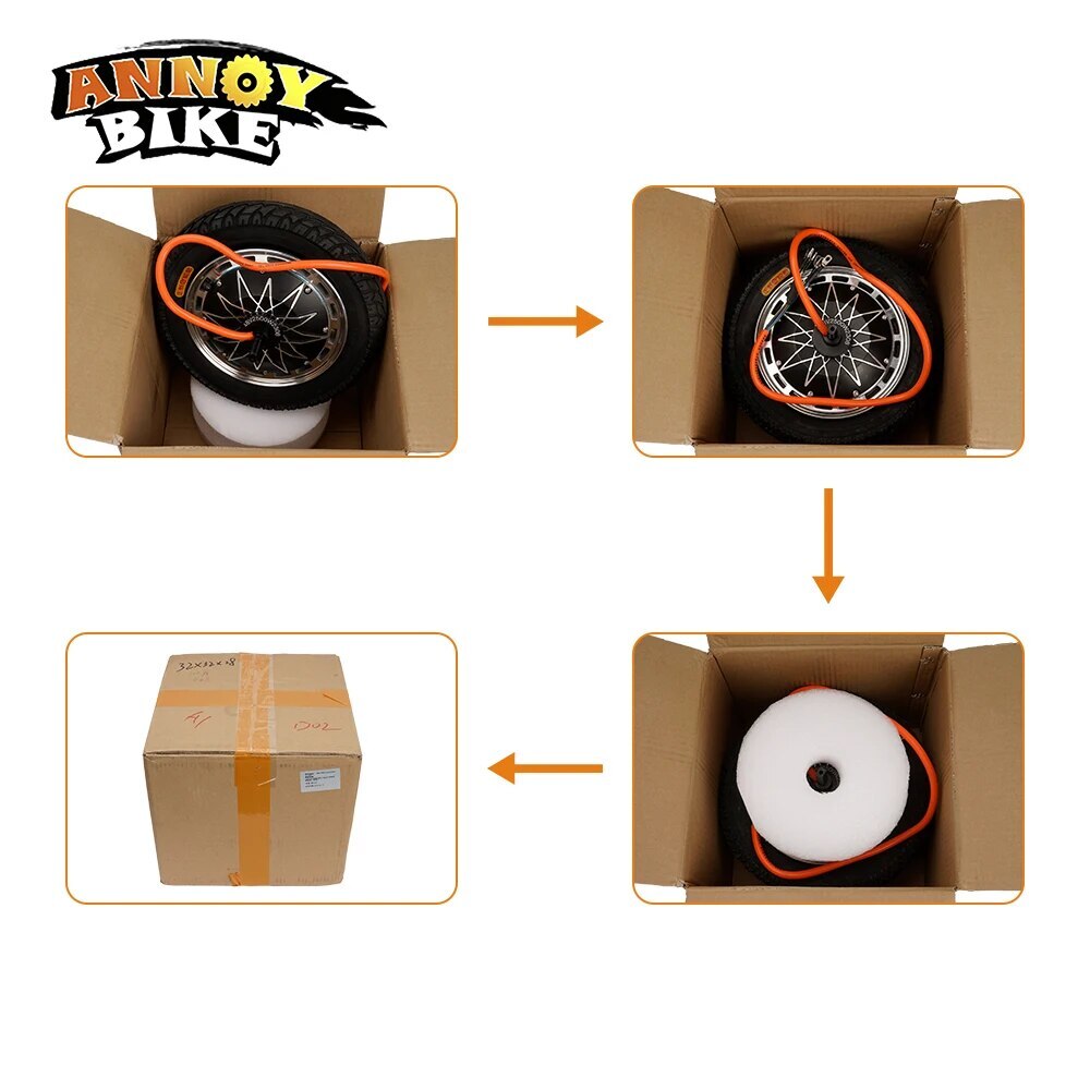 12 inch Hub Motor Scooter Split Wheel Electric Vehicle Scooter Driving Motor