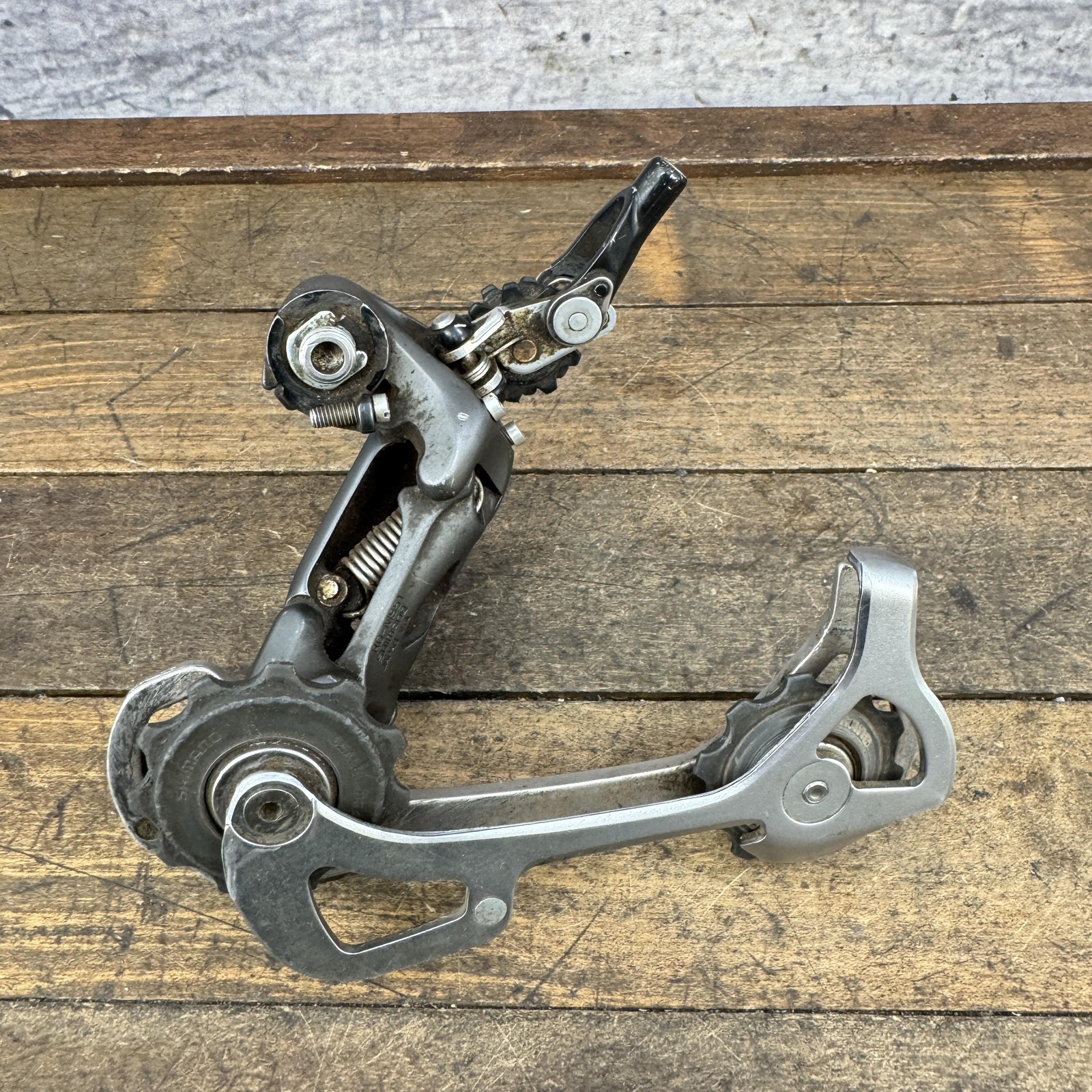 Vintage Shimano XTR RD-M951 Rapid Rise Rear Derailleur Long Cage 8 Speed MTB