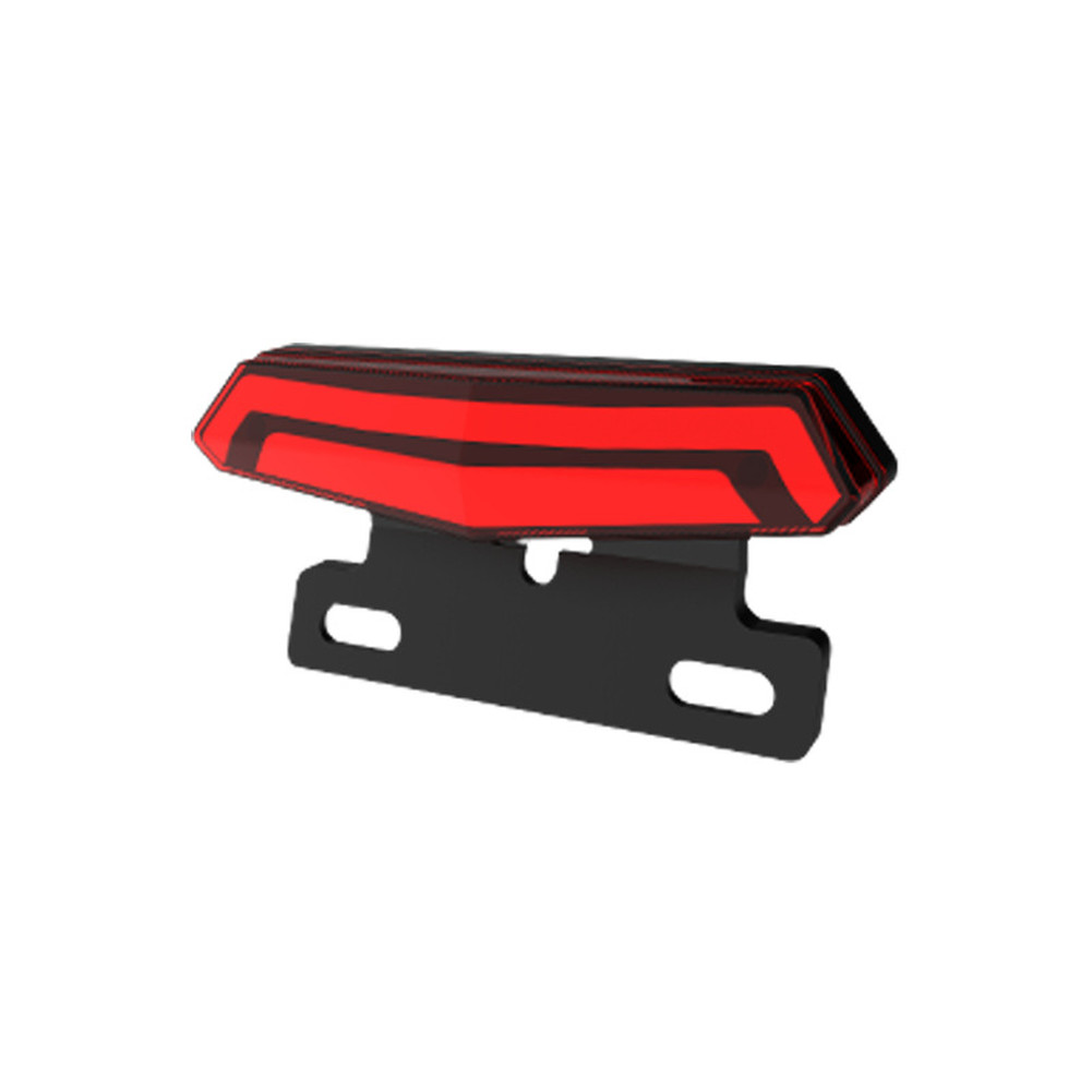 Electric Bike Tail Light 6 Pin with Brake Light and Turn Signal Waterproof