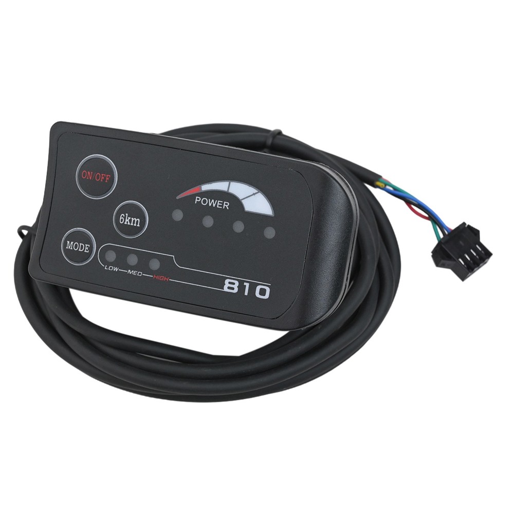 36V LED 810 Display Level Meter Panel For Electric Bike/ebike/e-scooter NEW