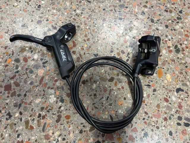 SRAM LEVEL Hydraulic Disc Brake Set Assembly Rear Black Used