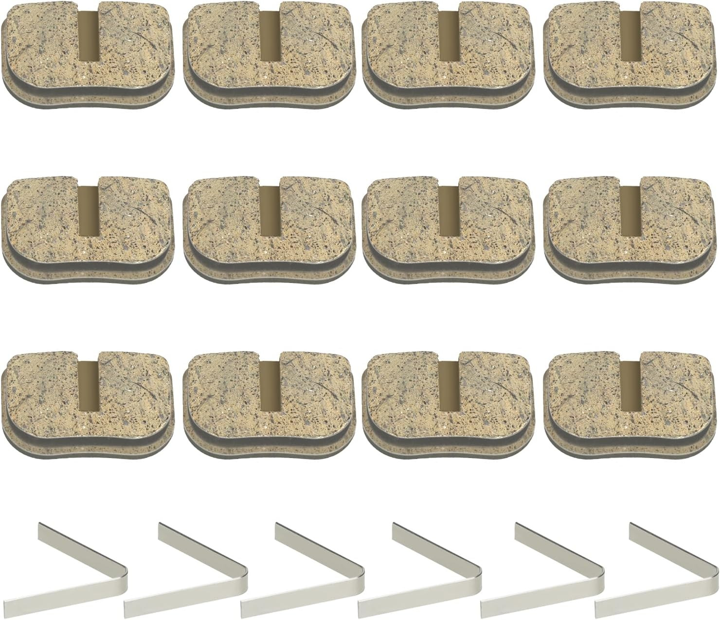 Mini Bike Disc Brake Pads 12 Pcs HeavyDuty for Pocket Dirt Bike ATV