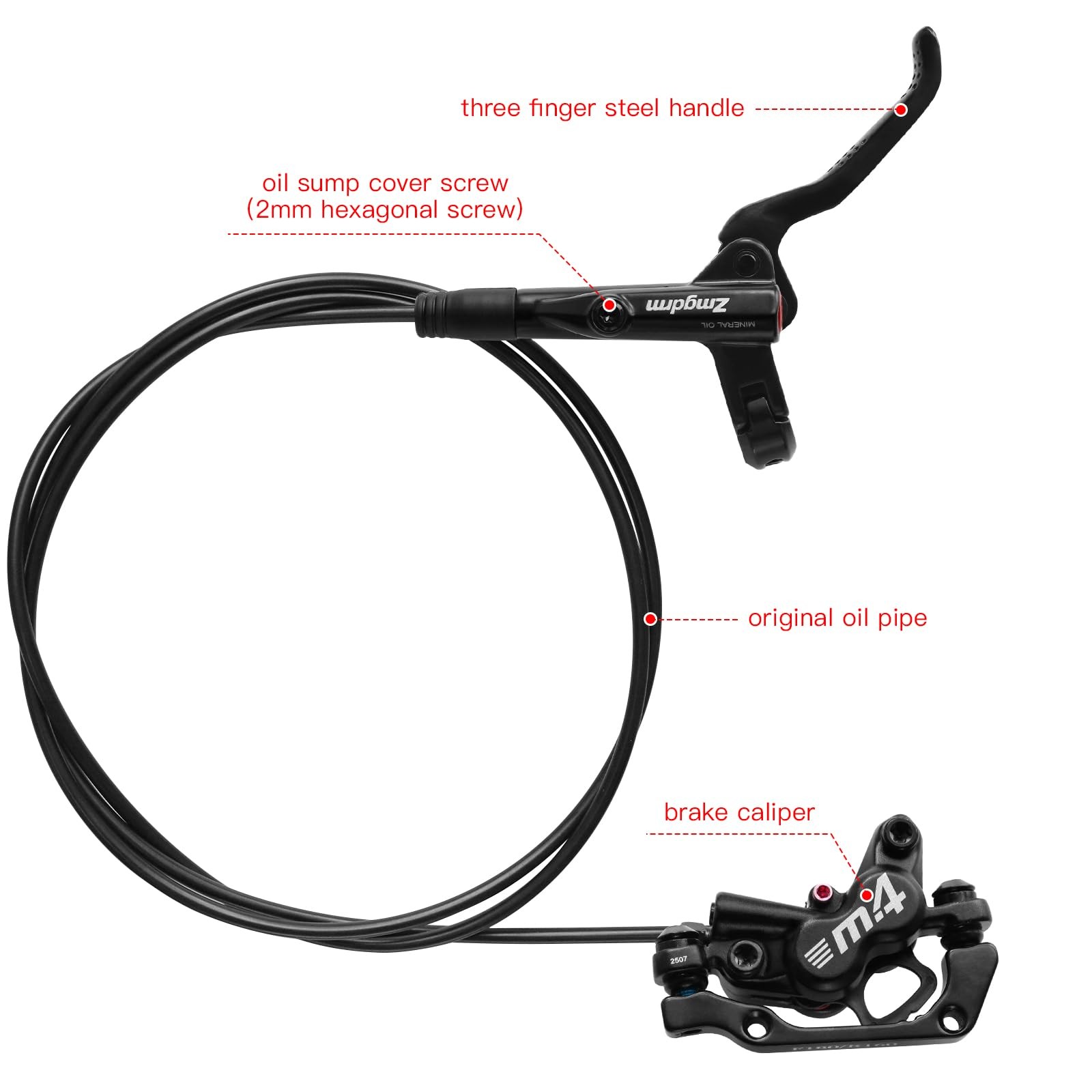 ZTZ Disc Brake Set Right Front