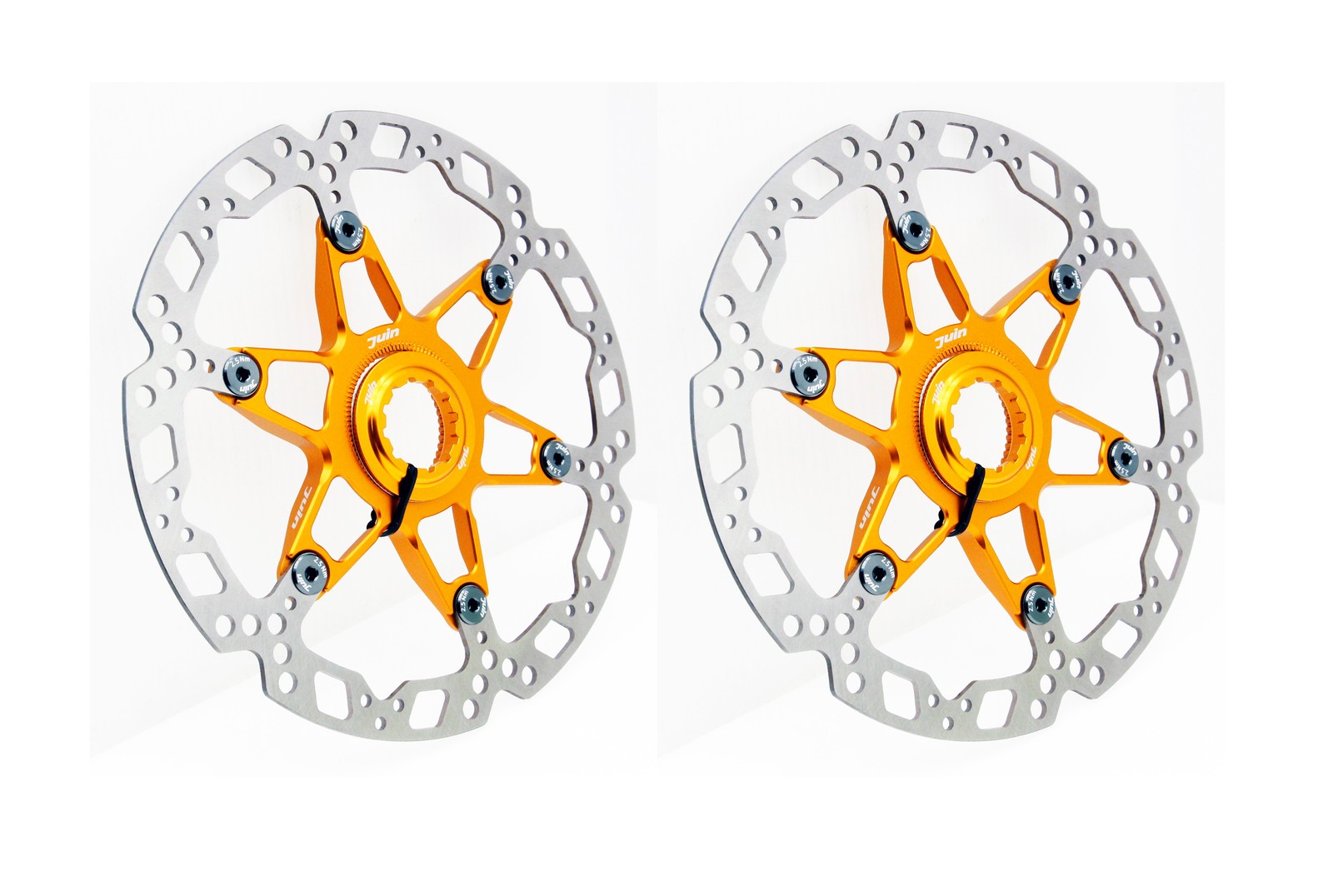 Juin Tech RT01 Center-Lock Floating Disc Brake Rotor 140mm 160mm Road MTB Gravel