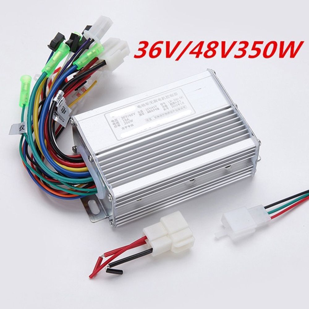 36V/48V Electric Bike 350W Brushless DC Motor Controller For E-bike Scooter US
